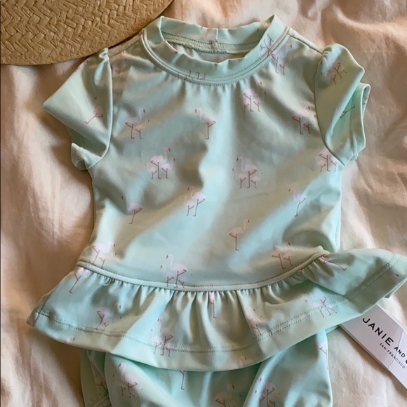 Janie and Jack 🦩 swim suit - Picture 4 of 7